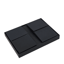 Коробка картонная, 220х160х95 мм, черный