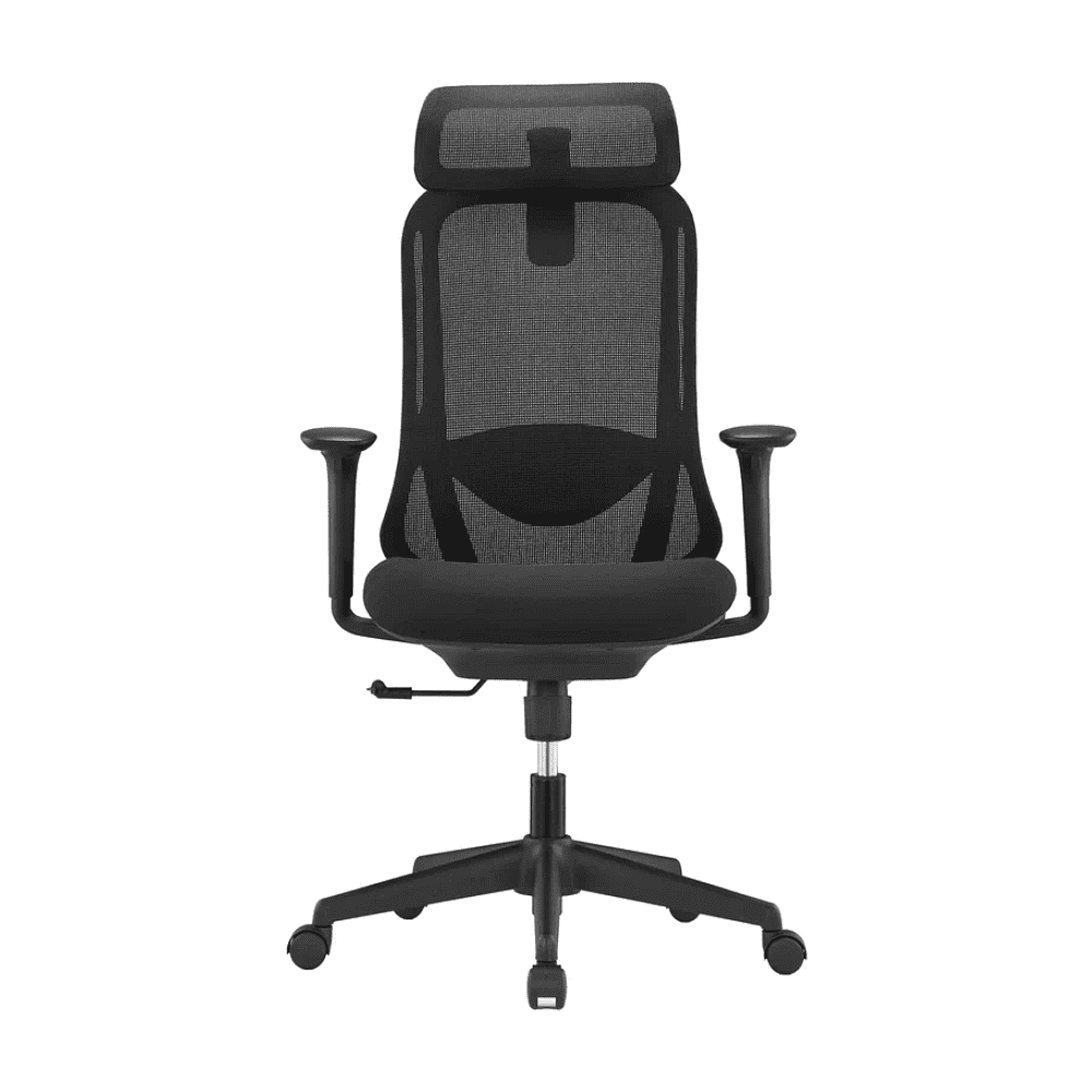 Кресло для руководителя SitZone U-090A, сетка, ткань, пластик, черный, -30% - 2
