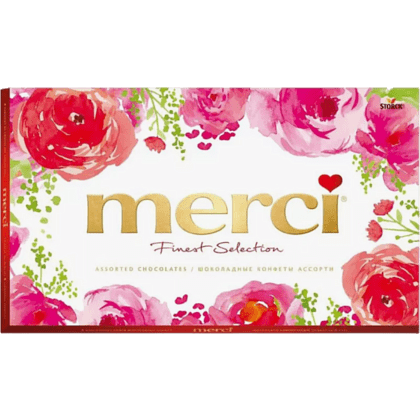 Конфеты "Merci Finest Selection. Цветы", 400 гр, ассорти