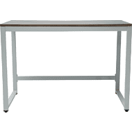 Стол письменный ALLERD RION, белый муар, Австралийское дерево