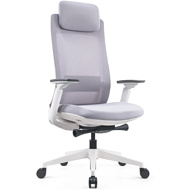 Кресло компьютерное SitZone E-VL002A-BS, сетка, ткань, пластик, серый