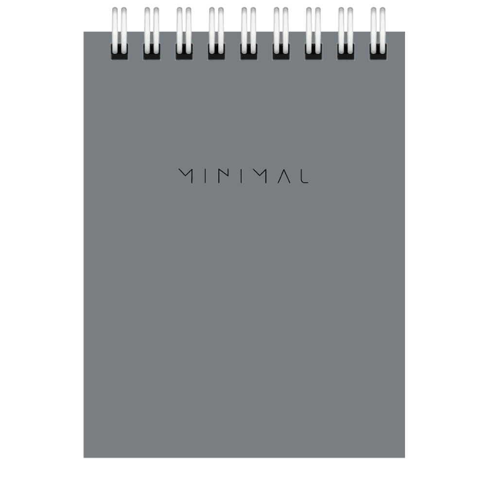 Блокнот "Minimal Classic", А7, 40 листов, клетка, ассорти - 5