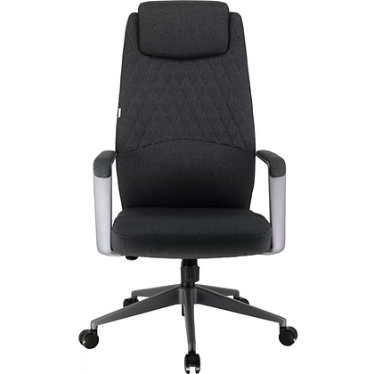 Кресло компьютерное EVERPROF Singapure, ткань, темно-серый, металл, корпус черный - 2