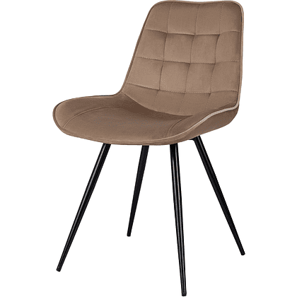 Стул Бюрократ "CH-K2_2", ткань, светло-коричневый, металл, комплект 2 штуки - 5