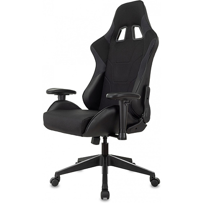 Кресло игровое Zombie VIKING 4 AERO Edition, экокожа, ткань, пластик, черный - 17