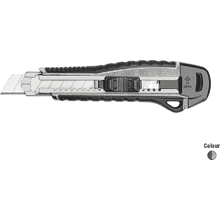 Нож строительный "Kangaro Miles ZA1810G", 18 мм, усиленный