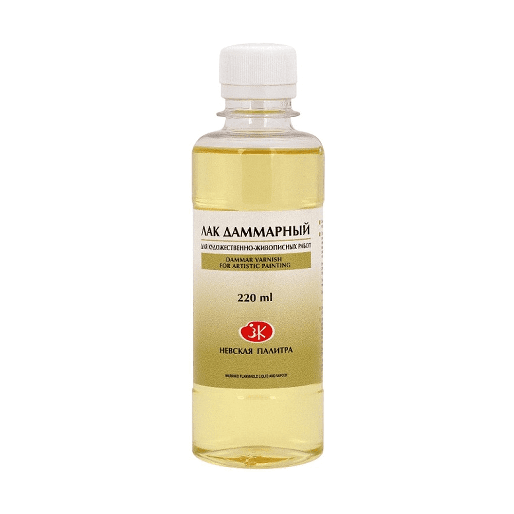 Лак даммарный "Невская Палитра", 220 мл