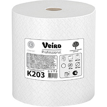 Полотенца бумажные в рулонах "Veiro Professional Comfort", 2 слоя