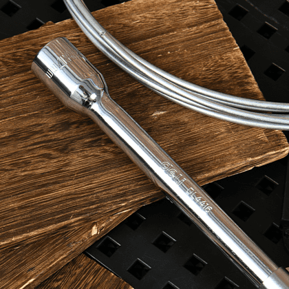 Ключ балонный крестообразный Deli YS EDL4416, 17/19/21/22 мм, хромированный - 3