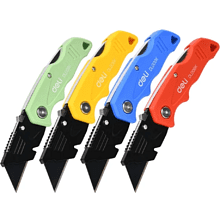 Нож строительный складной Deli YS EDL006K-4