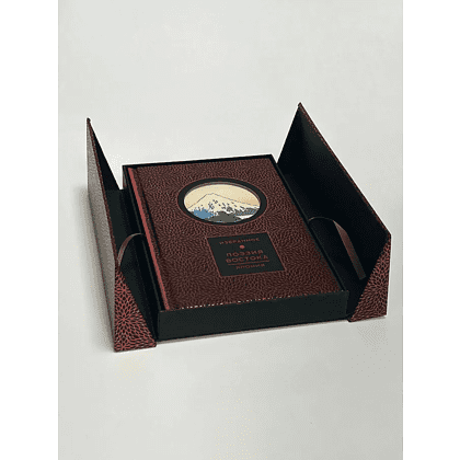 Книга "Поэзия Востока. Избранное. Япония. Старинные японские картины и гравюры", футляр - 5