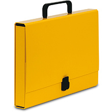 Портфель "Vaupe", картон, желтый