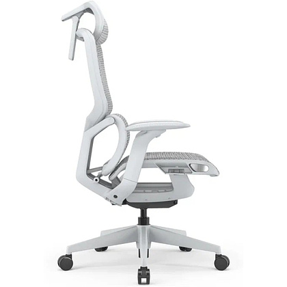 Кресло компьютерное SitZone E-JX-002А, сетка, пластик, белый - 3