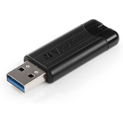 Карта памяти USB Flash 3.2 32 Gb "PinStripe Store 'n' Go" пластик, черный - 2