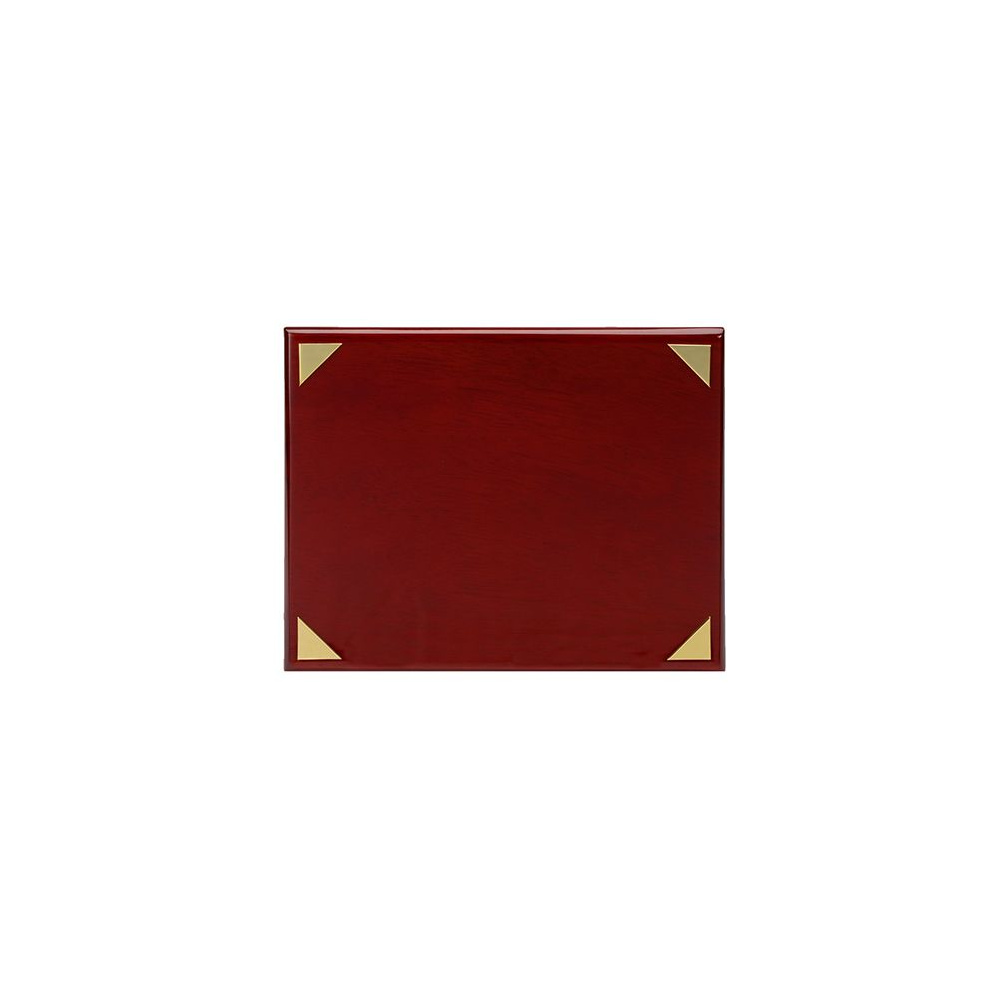 Плакетка 265*200 мм "Мейсон" дерев., красный/золотисный - 3