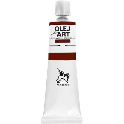 Краски масляные Renesans "Oils for art", 22 сиена жженая, 60 мл, туба