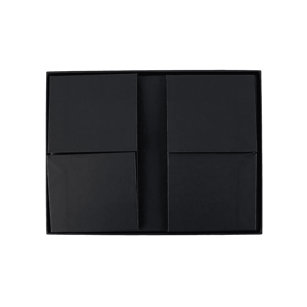 Коробка картонная, 220х160х95 мм, черный - 3