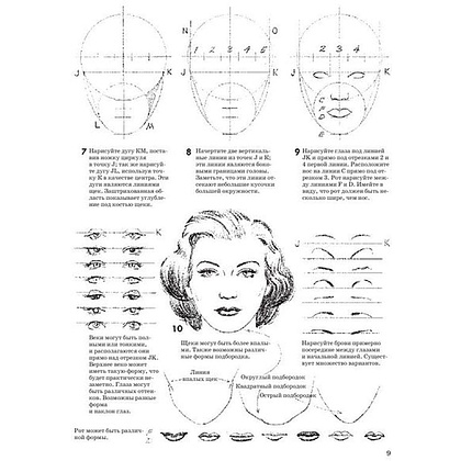 Книга "Как рисовать голову и фигуру человека", Джек Хамм - 7