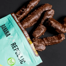 Конфеты "Banana Republic", 90 гр, банан сушеный в глазури