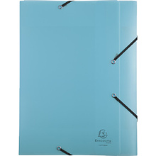 Папка на резинках "Chromaline Pastel", A4, 40 мм, полипропилен, ассорти