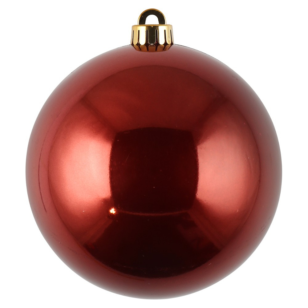 Шар елочный "41889", 15 см, пластик, ассорти, 3шт/уп. - 4