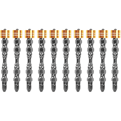 Бита Deli YS EDL255065, с ограничителем, 10 шт., PH2 x 65 мм, для ГКЛ