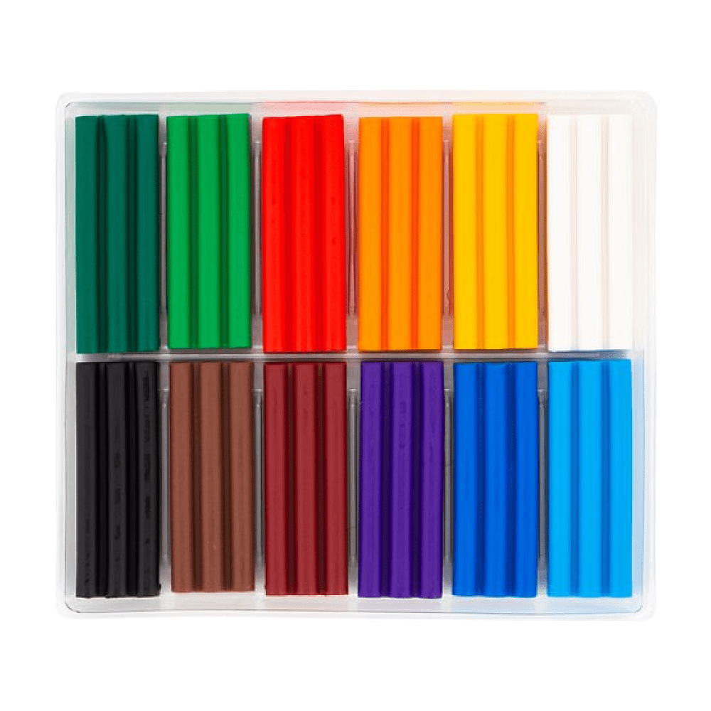 Пластика для моделирования "Я-Художник!", 12 шт. - 2