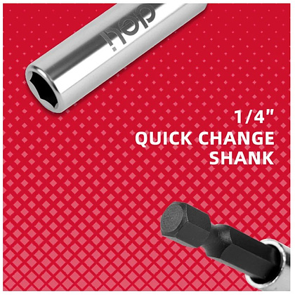 Держатель бит (насадок) Deli YS EDL106002, магнитный, 60мм, 1/4" - 8