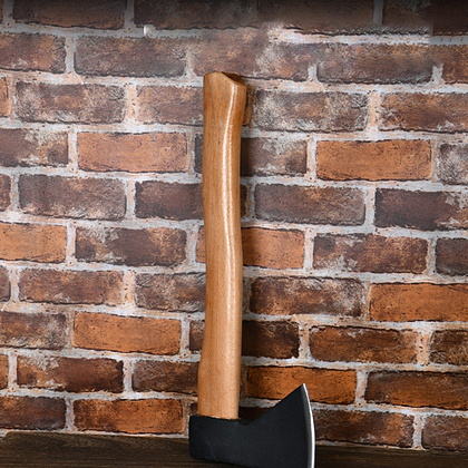 Топор Deli YS EDL5712, 0,8 кг, деревянная рукоятка - 4