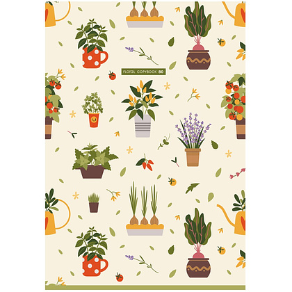 Тетрадь "Весна", А4, 80 листов, клетка, ассорти - 2