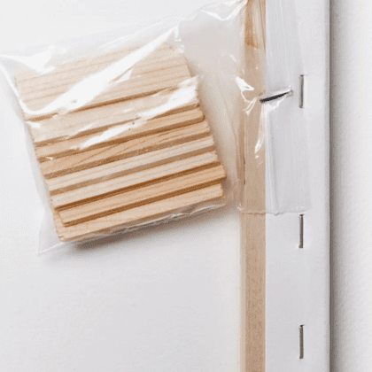 Бумага акварельная на подрамнике "Малевичъ", 40х60 см, хлопок, 300 г/м2, среднее зерно - 7