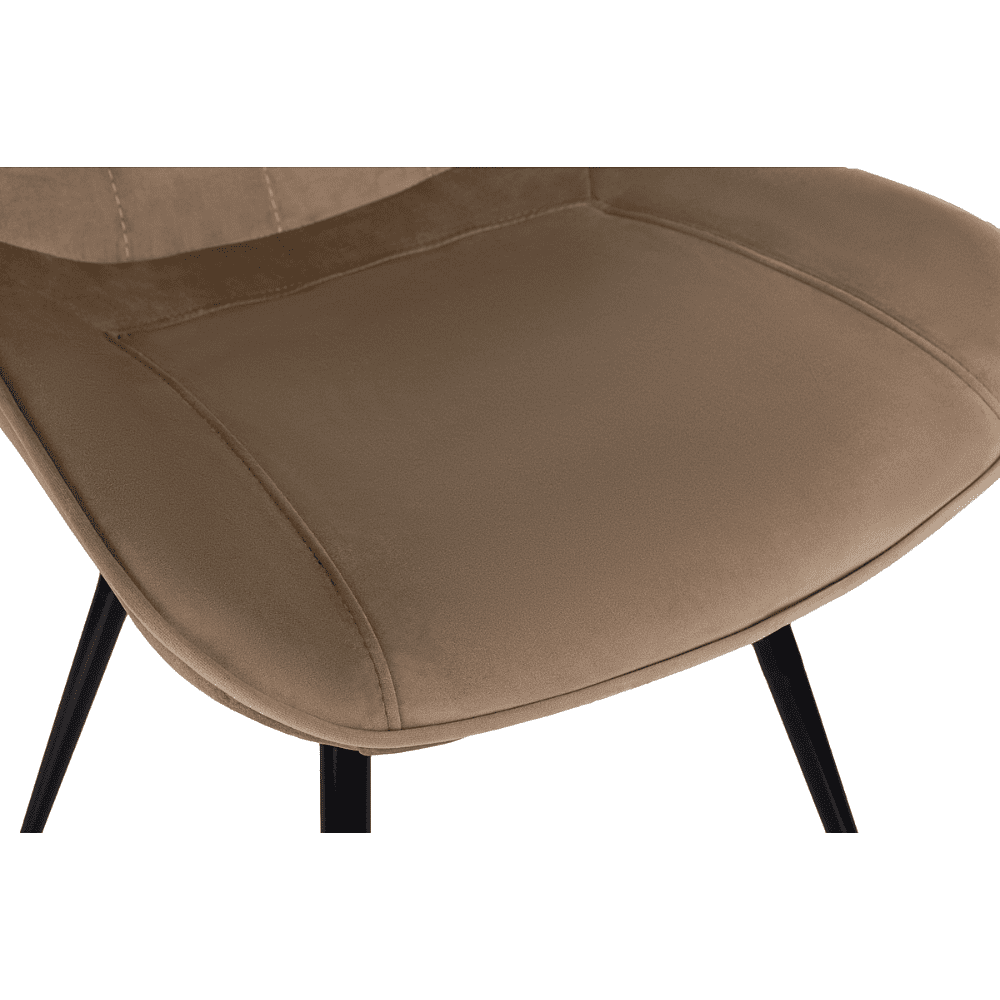 Стул Бюрократ "CH-K2", ткань, светло-коричневый, металл - 6