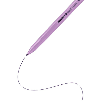 Ручка шариковая "Schneider Tops 505 F Pastel" 0,4мм, стержень синий, ассорти - 3
