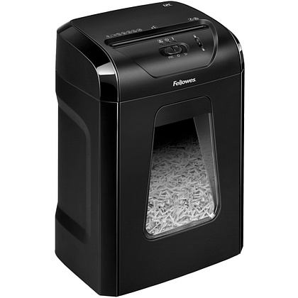 Уничтожитель Fellowes PowerShred 12C, DIN P-4, 4х40мм, 12 листов, 18 литров, Safety Lock - 2