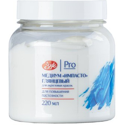 Медиум для акрила "Импасто", глянцевый, 220 мл.