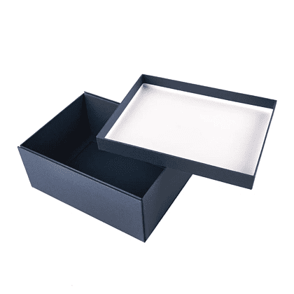 Коробка картонная, 220х160х95 мм, темно-синий - 3