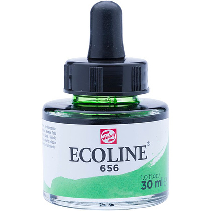 Жидкая акварель "ECOLINE", 656 зелёный лес, 30 мл