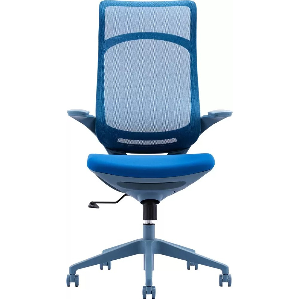 Кресло для руководителя EVERPROF Spirit, сетка, синий - 2