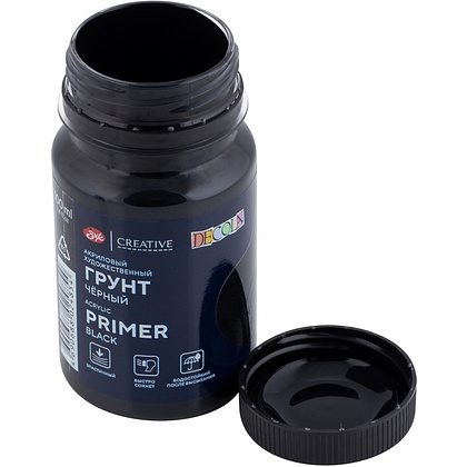 Грунт акриловый "Декола", черный, 100 мл. - 3
