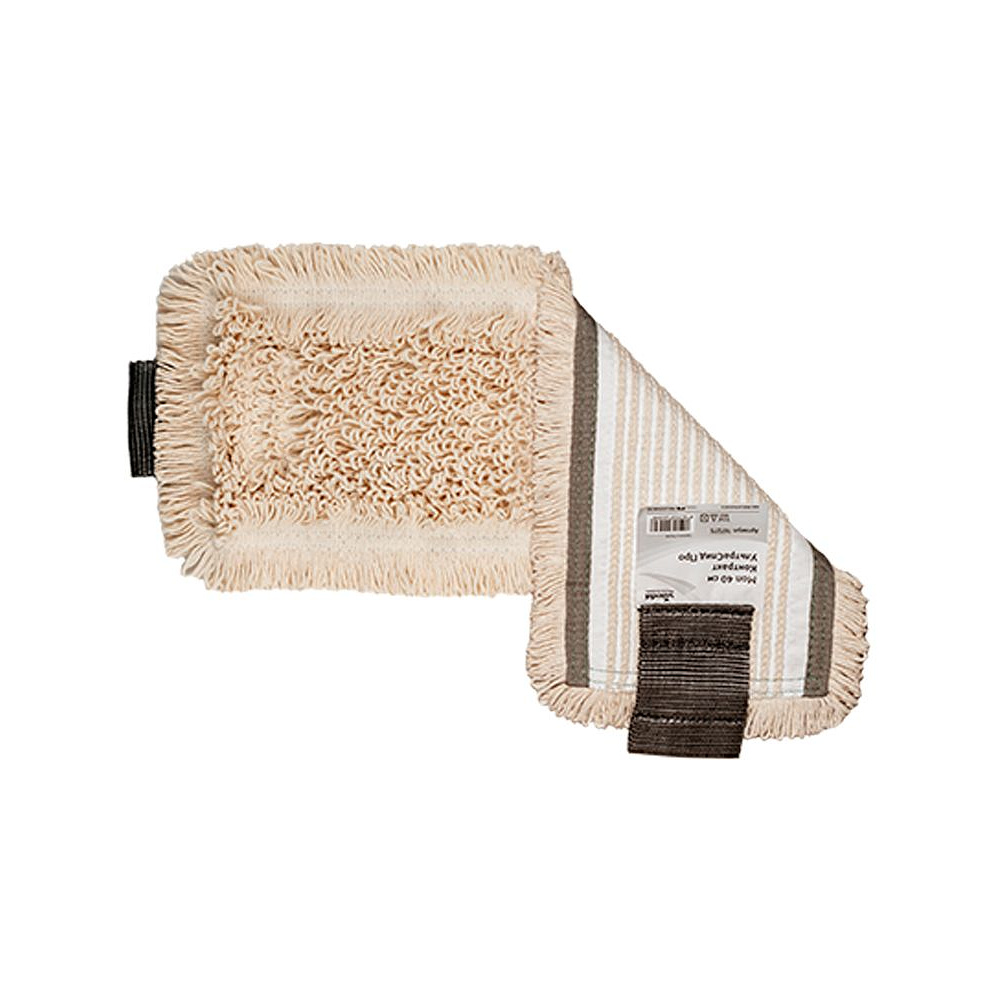 Насадка из хлопка Контракт УльтраСпид Про VILEDA, 40 см, бежевый