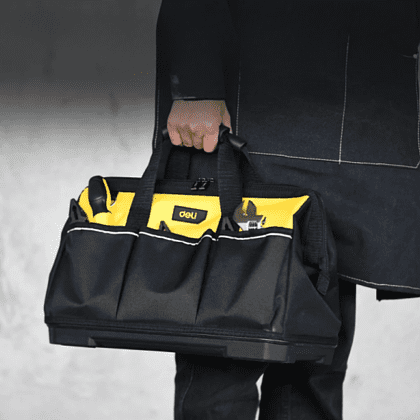 Сумка для инструментов Deli YS DL586120, 410 x 220 x 250 мм, 13 карманов - 4