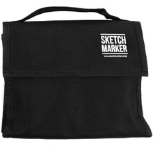 Пенал для маркеров "Sketchmarker", на 36 шт, 15.6x10.5x10.5 см, черный