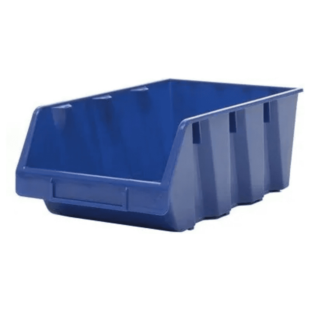 Ящик пластиковый "Практик", 400x230x150 мм, синий