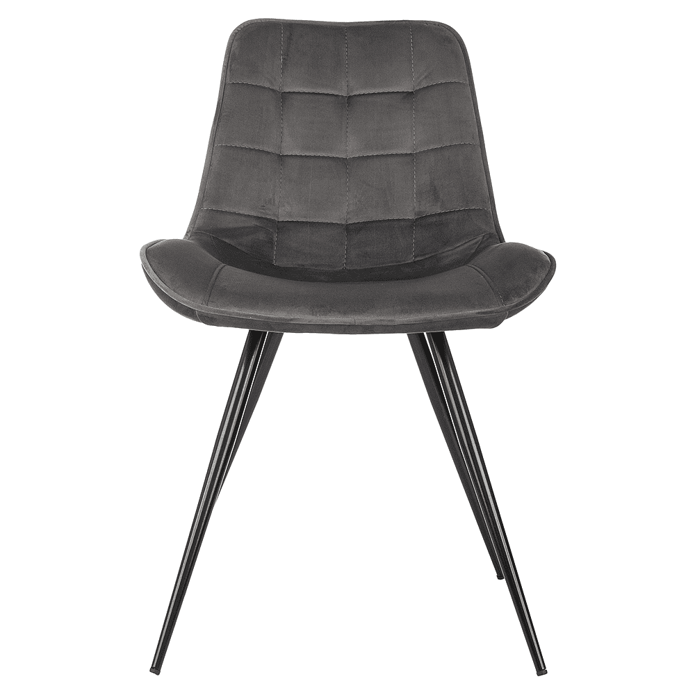 Стул Бюрократ "CH-K2_4", ткань, темно-серый, металл, комплект 4 штуки - 3