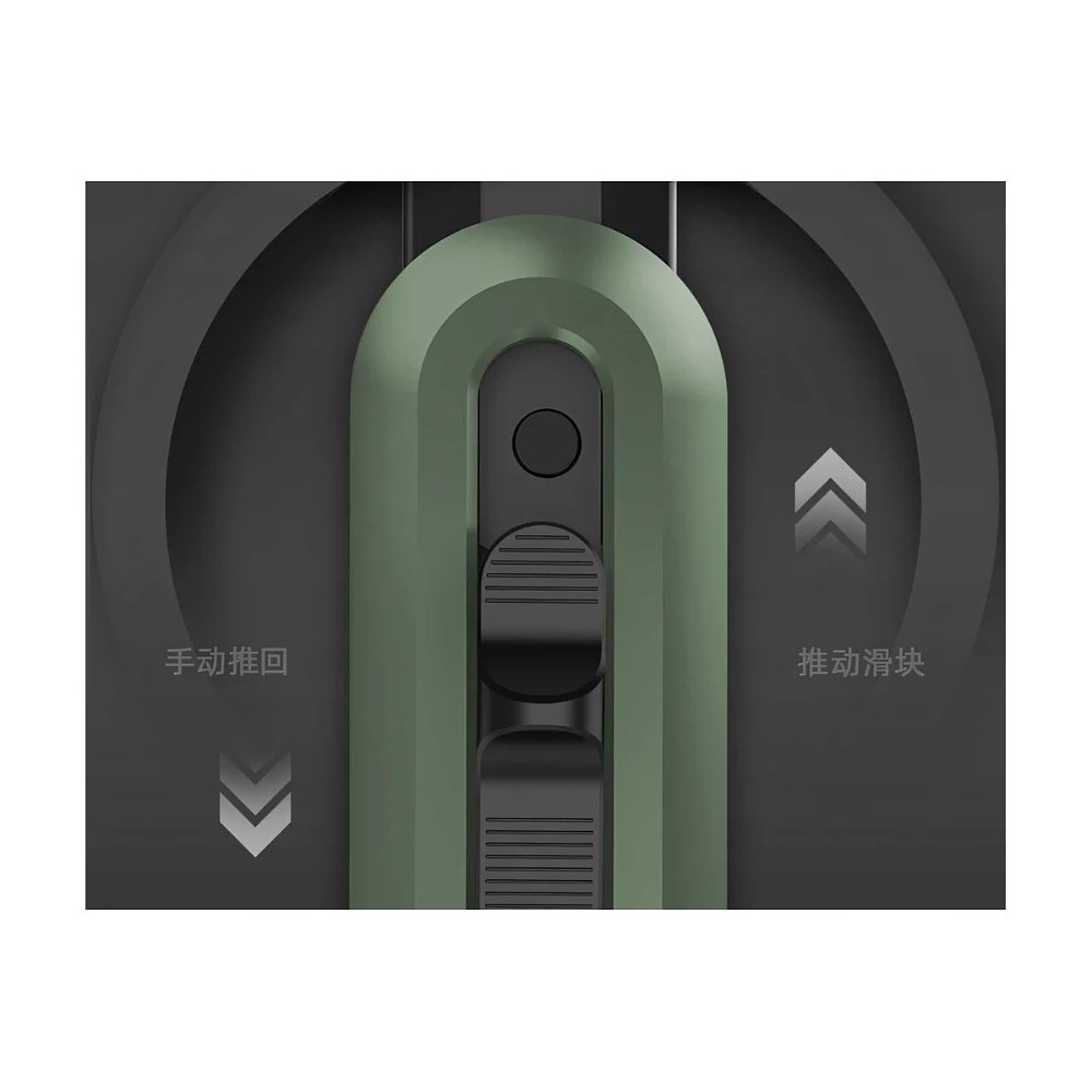 Нож универсальный "Deli Home", 18 мм, зелёный - 6