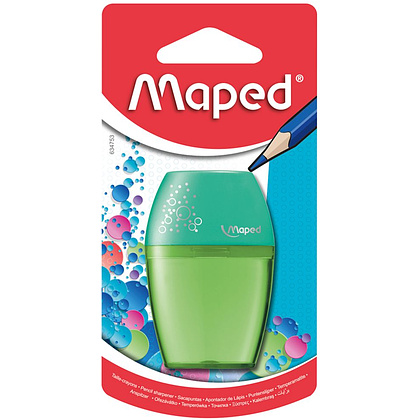 Точилка Maped "Shaker", 1 отверстие, с контейнером, блистер - 3