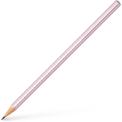 Карандаш простой "Sparkle", B, розовый