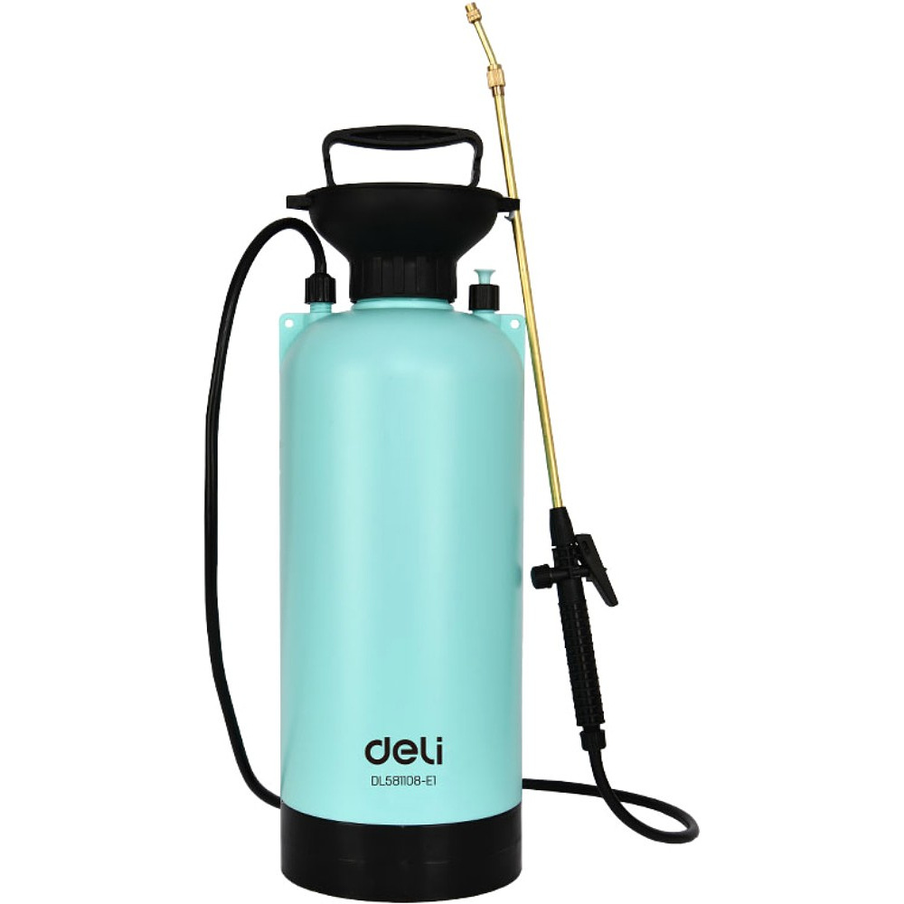 Опрыскиватель Deli GS EDL581108-E1, помповый, голубой, черный