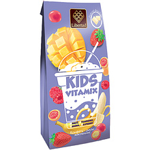 Конфеты жевательные "Libertad. Kids Vitamix", 75 г, в белом шоколаде