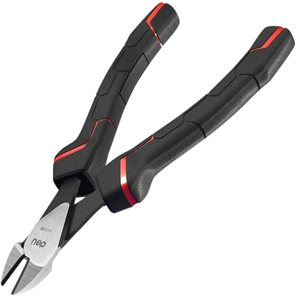 Бокорезы "Deli", 200 мм, красный, черный